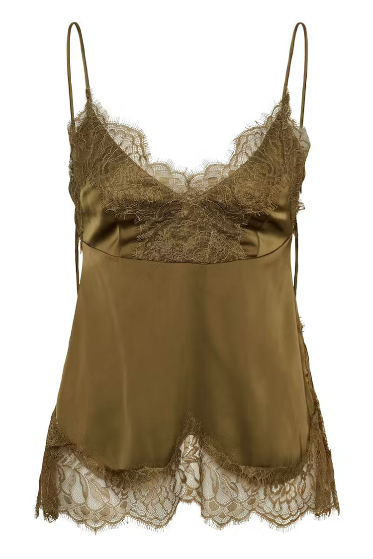 GZlalou top Khaki