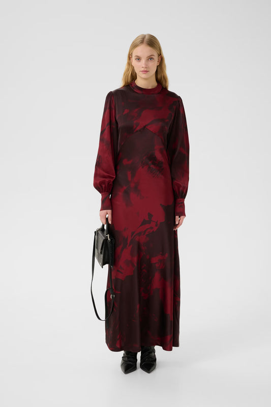 Selina maxi dress Burgundy