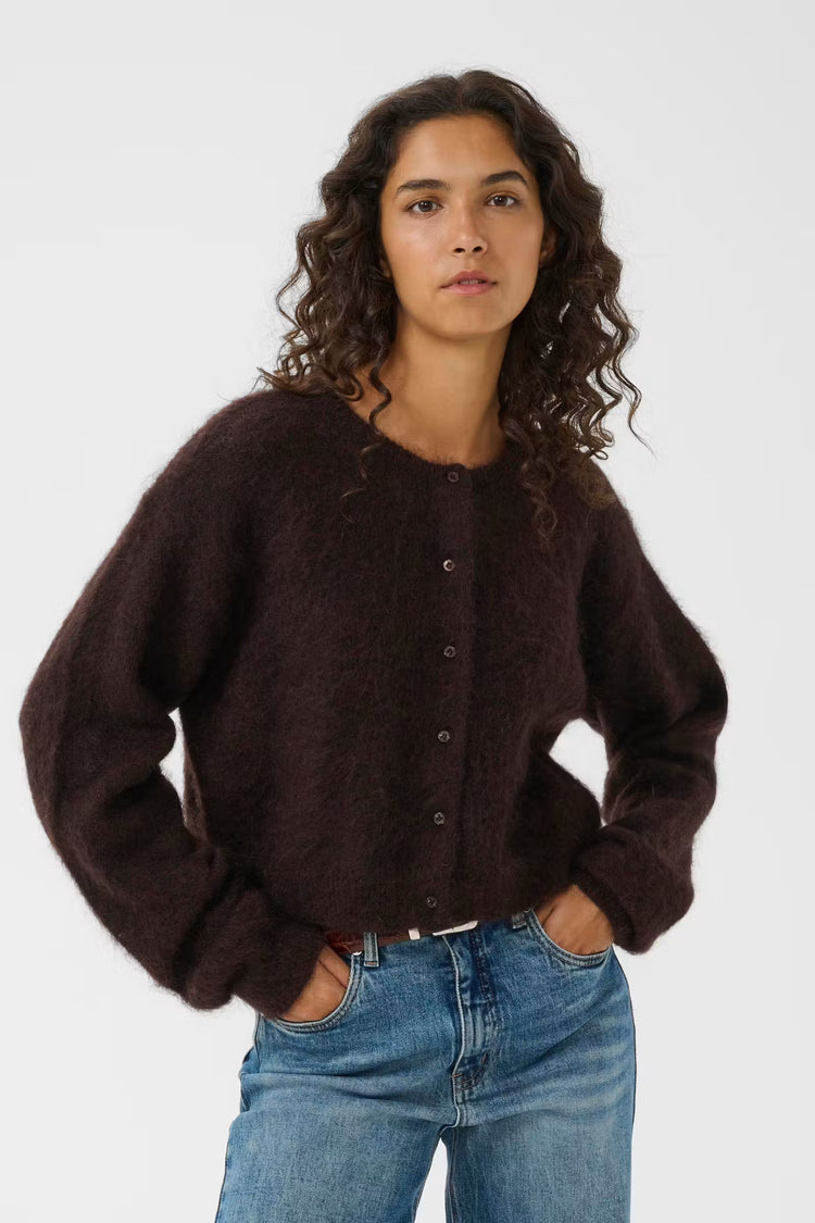Debbie Cardigan Brown