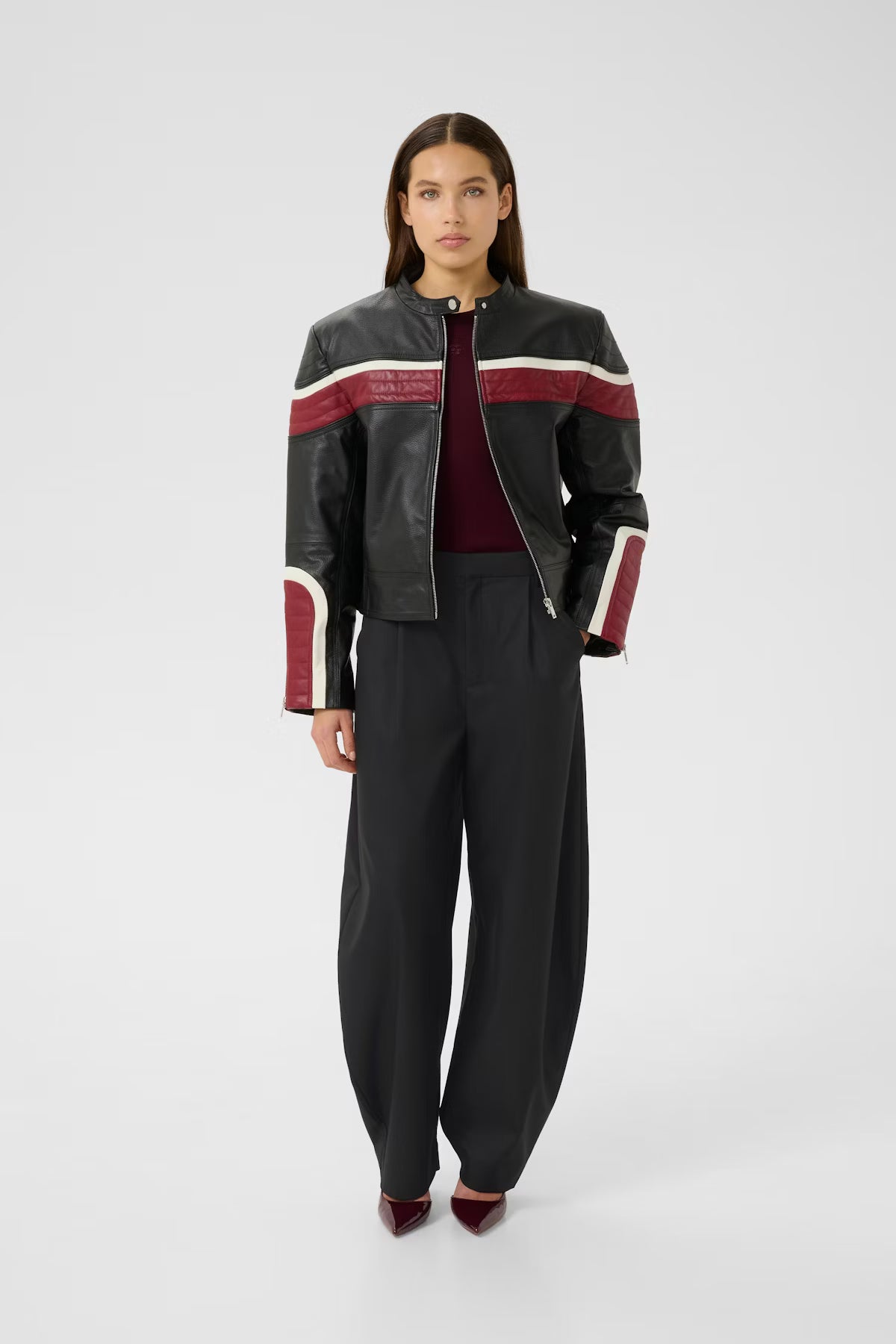 Callia Barrel Pants Black