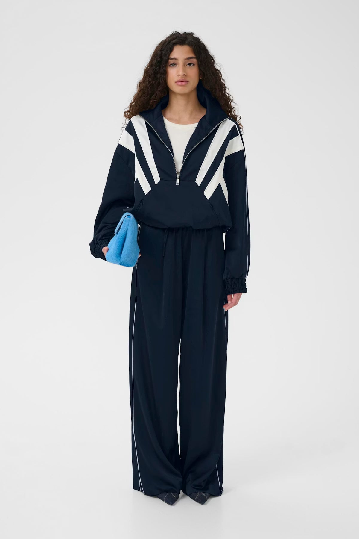 GZbicca HW pants Navy