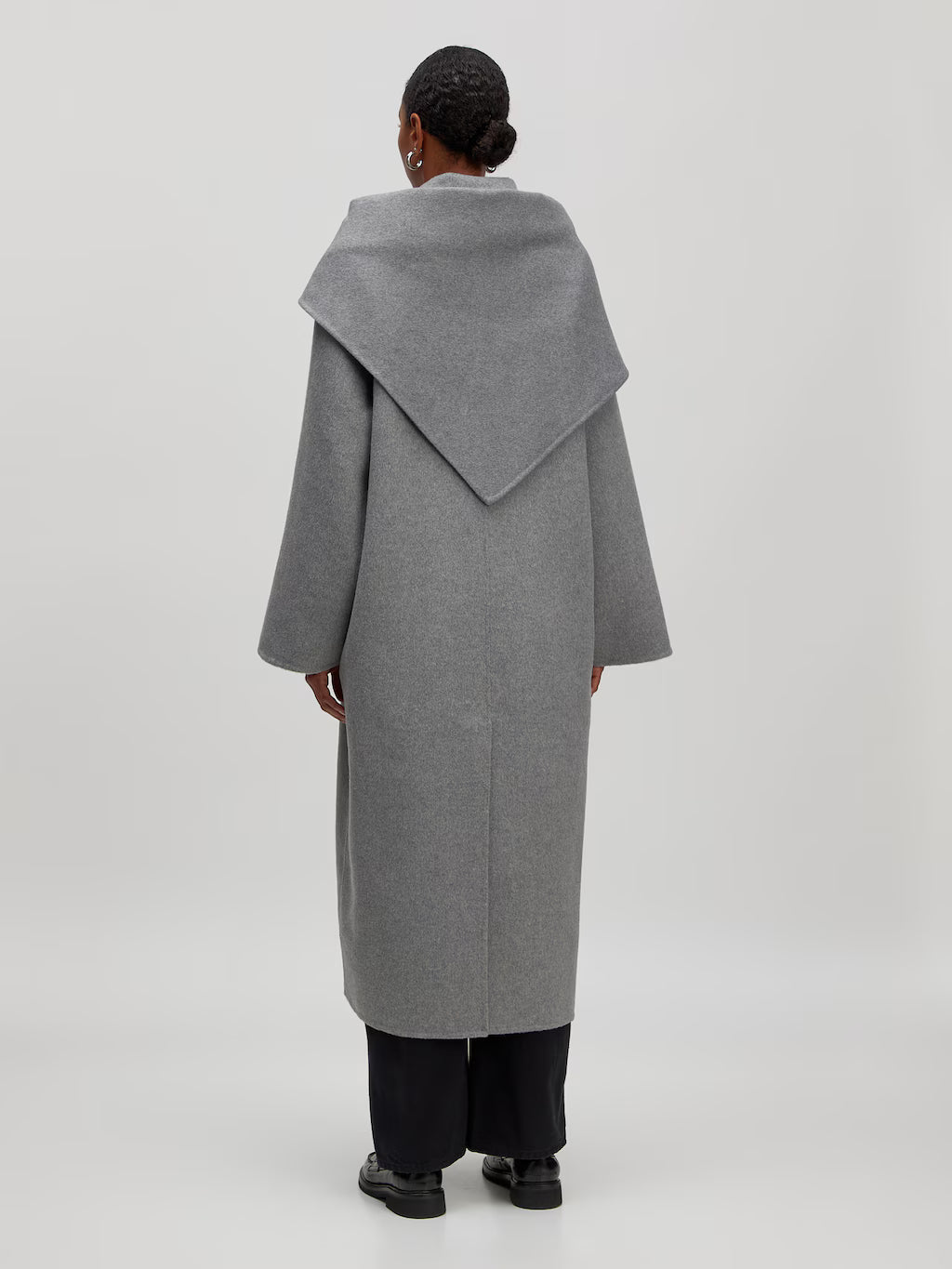 Alea wool coat Grey melange