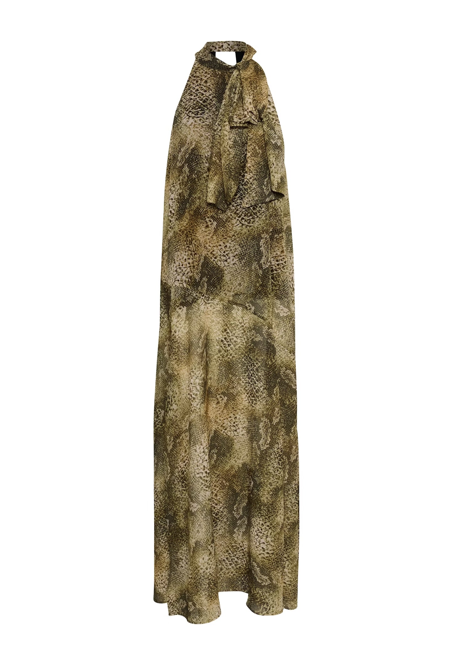 GZsanka P maxi dress Golden snake