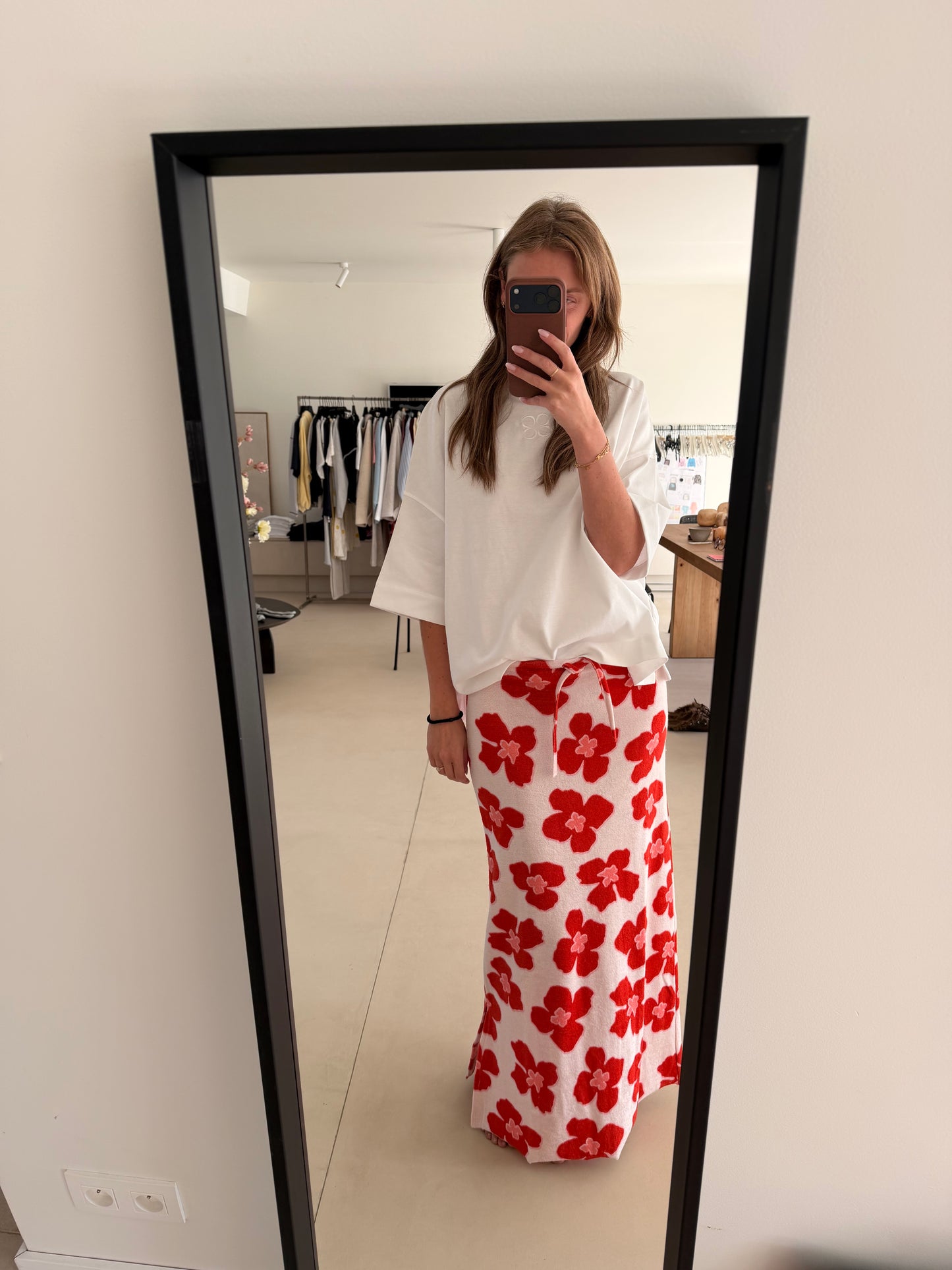 Aljavir Skirt terry Velour Flower Terry