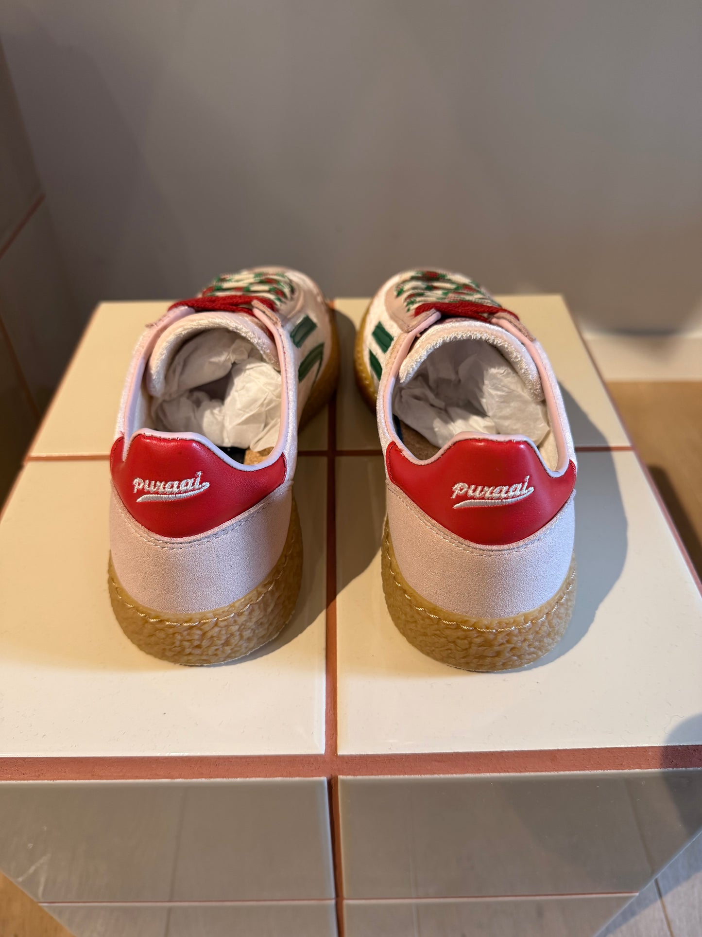 conch shell Roze fluweel