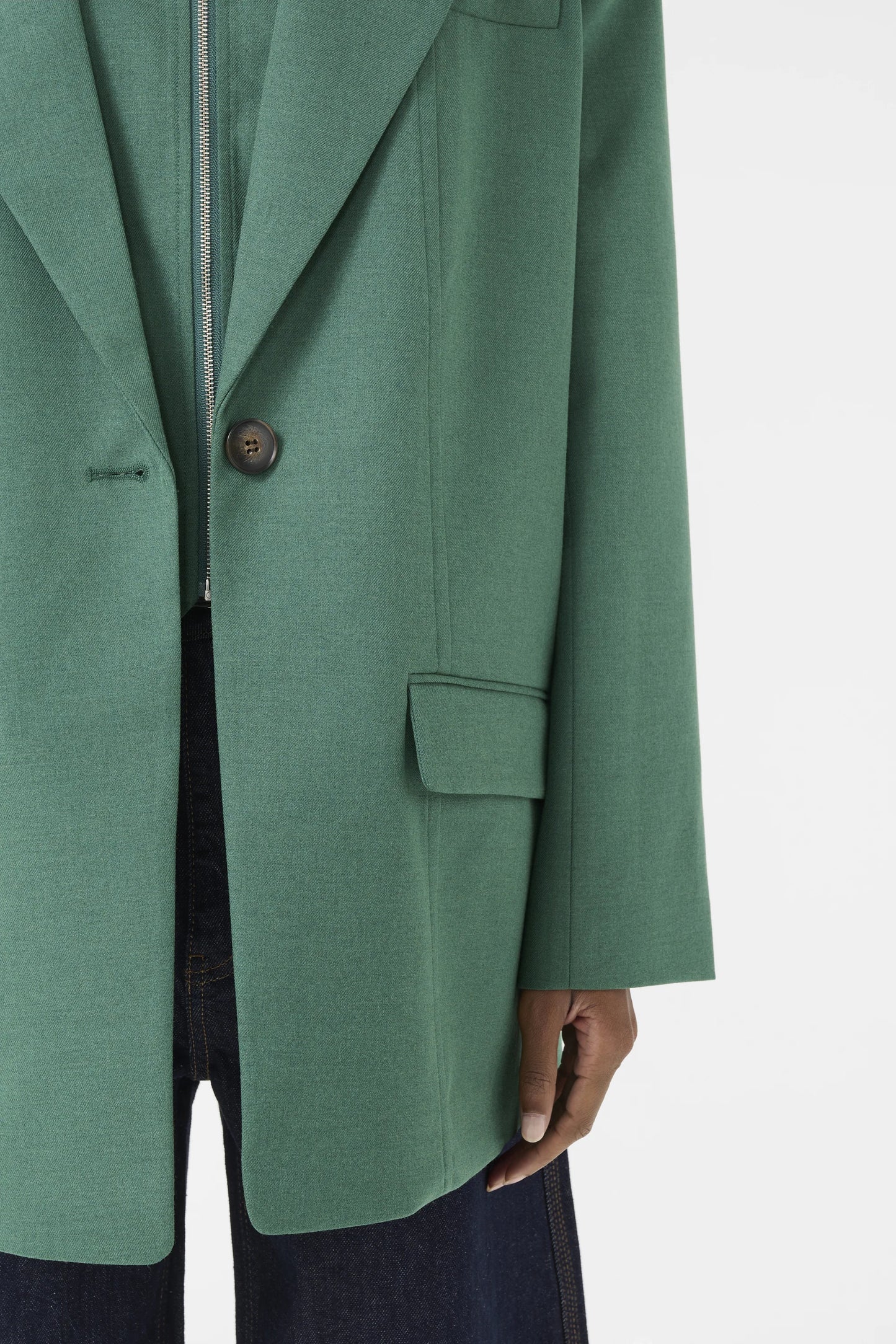 GZcallia blazer Green melange