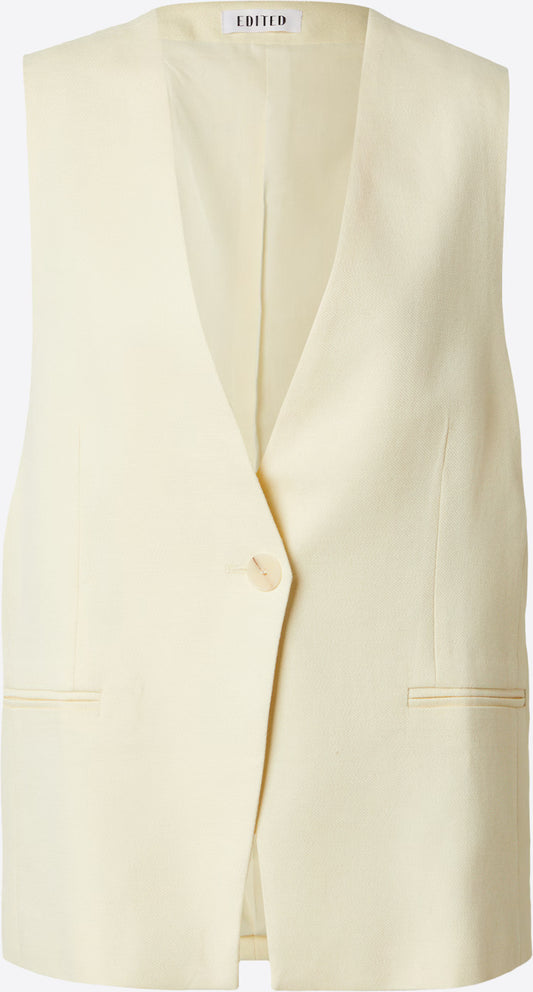 Willow Vest Butter Yellow