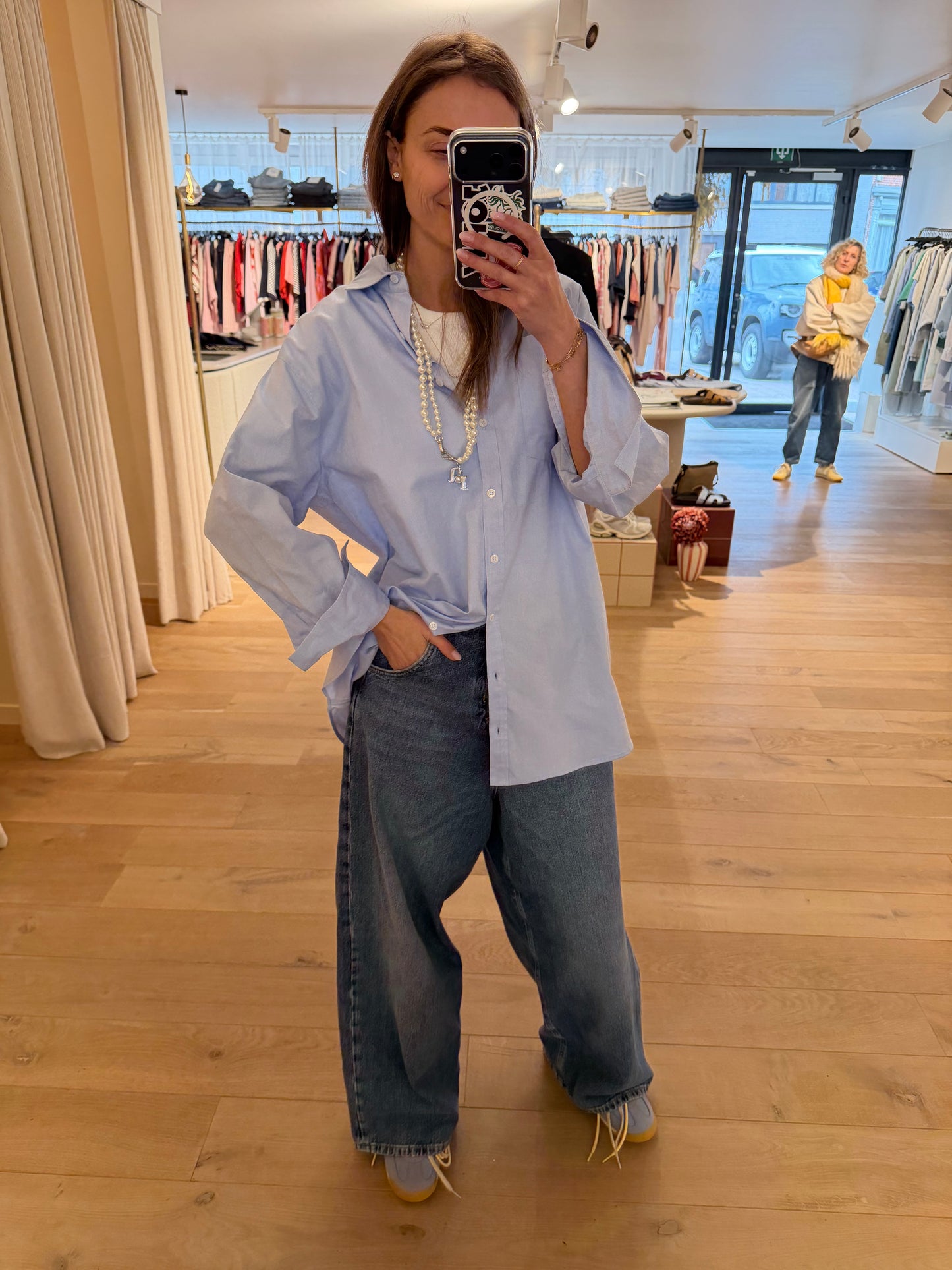 Jeans over the top Jeans blauw