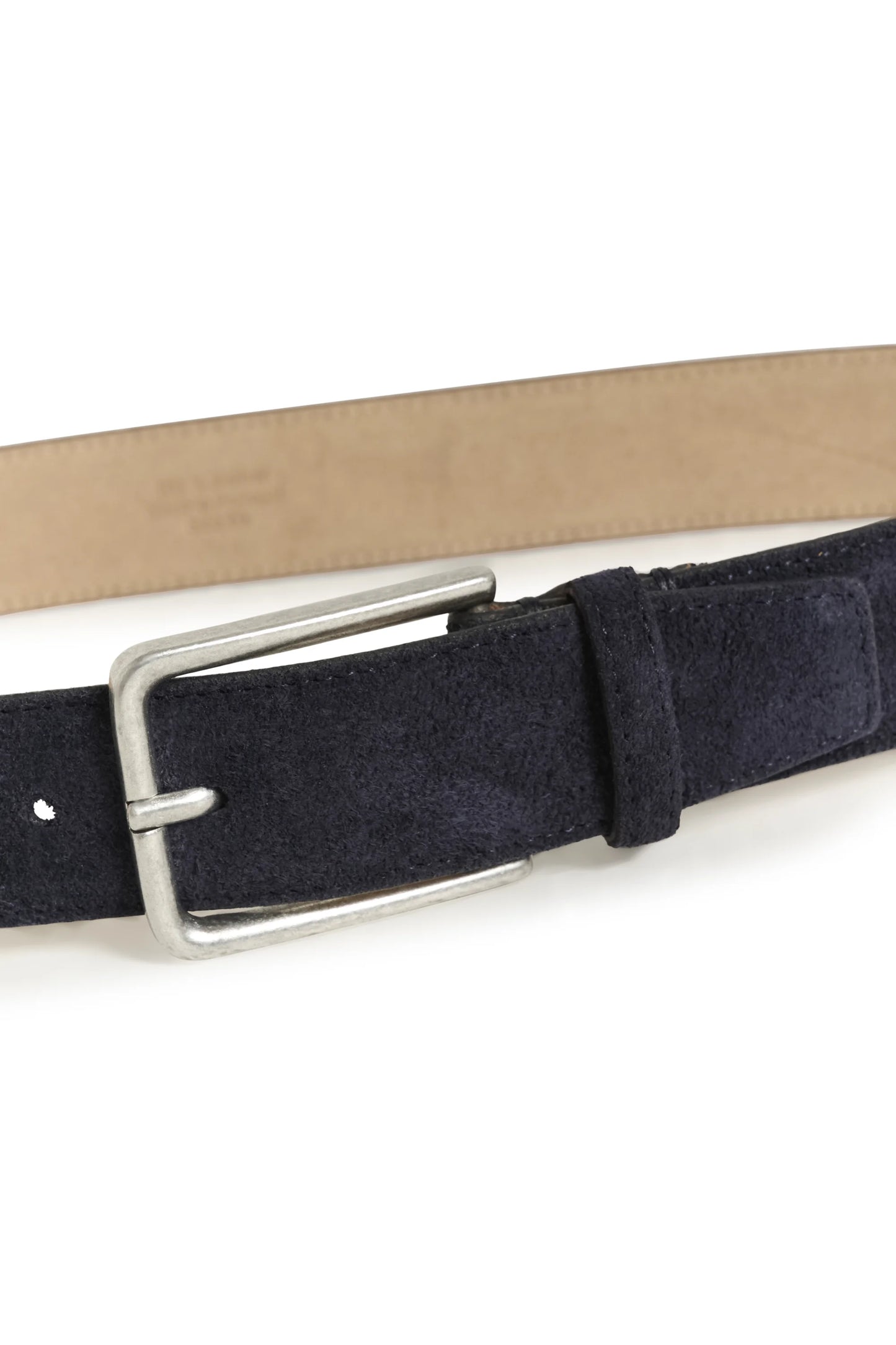 Caya Belt Navy Suede