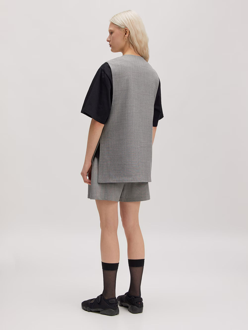 Silene Vest Light Grey