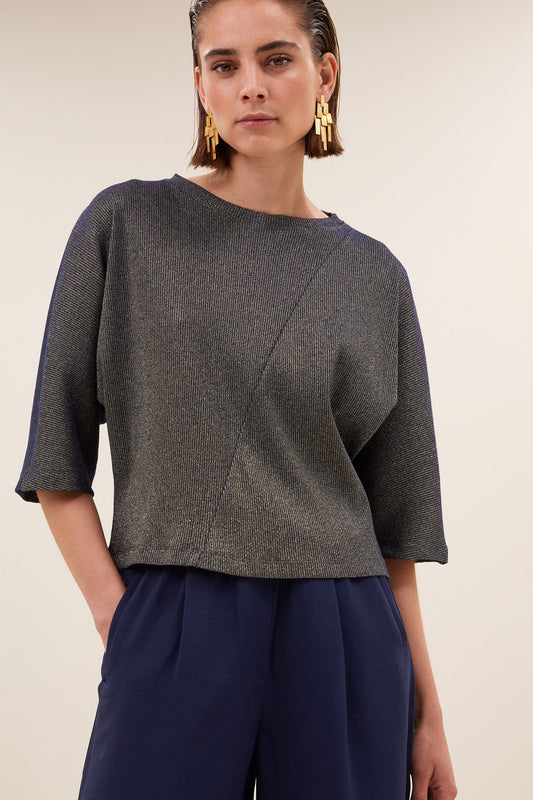 Kae Sparkle top Gold