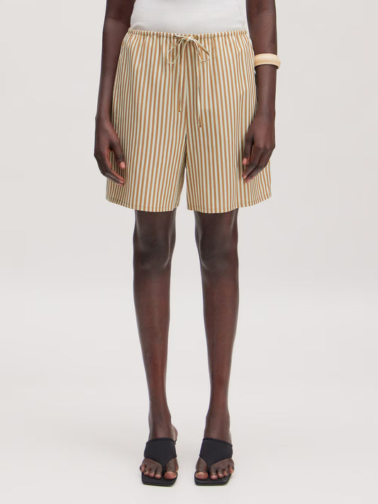 Sylvie shorts Beige stripes
