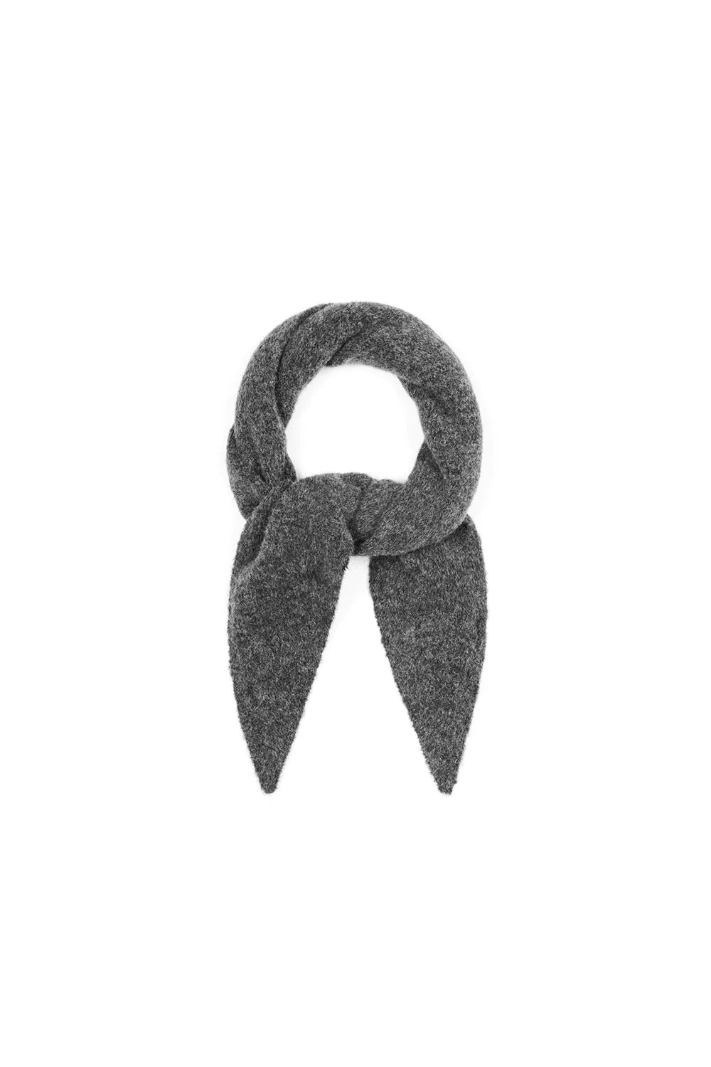 Triangle Scarf Dark Grey