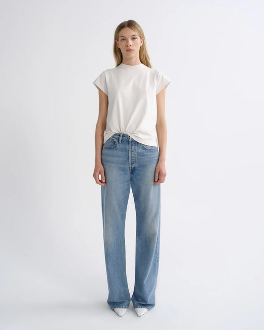 Vintage Loose mid blue worn
