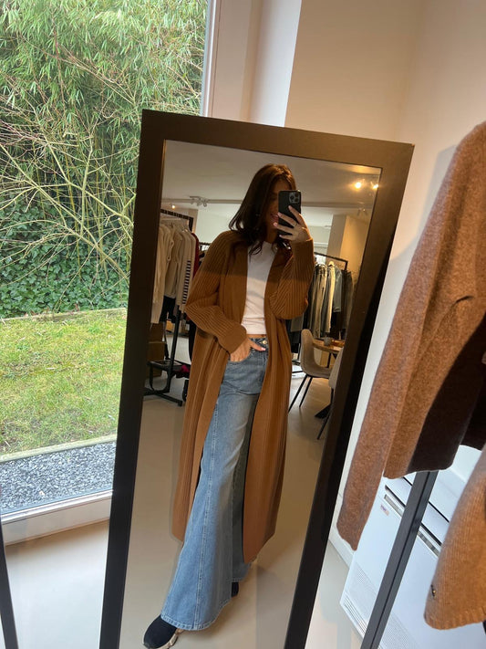 Lauren gilet Camel