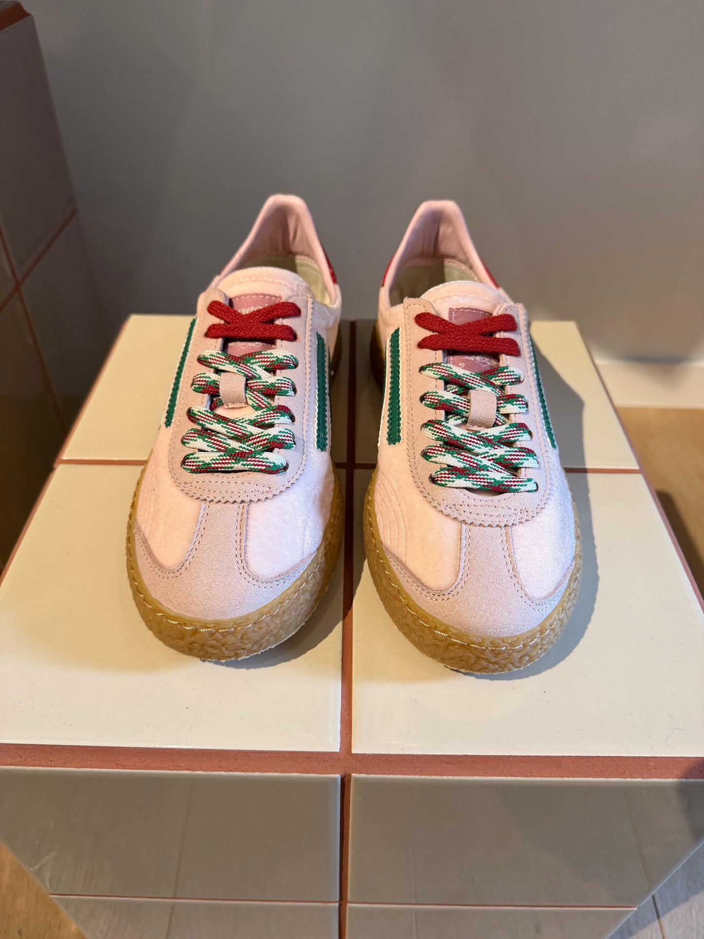 conch shell Roze fluweel