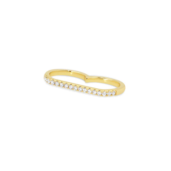 Bari diamond ring Gold