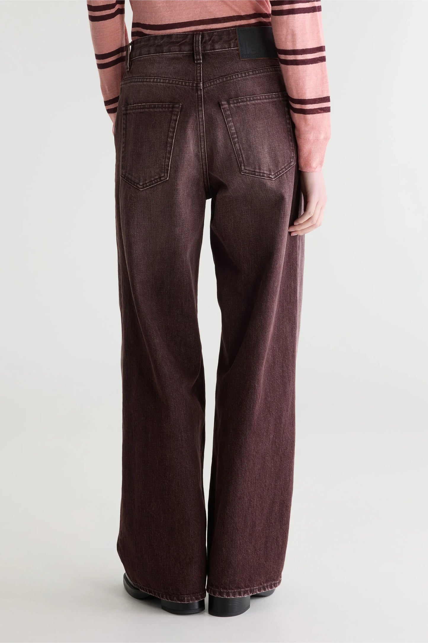 Perl Jeans Used Burgundy
