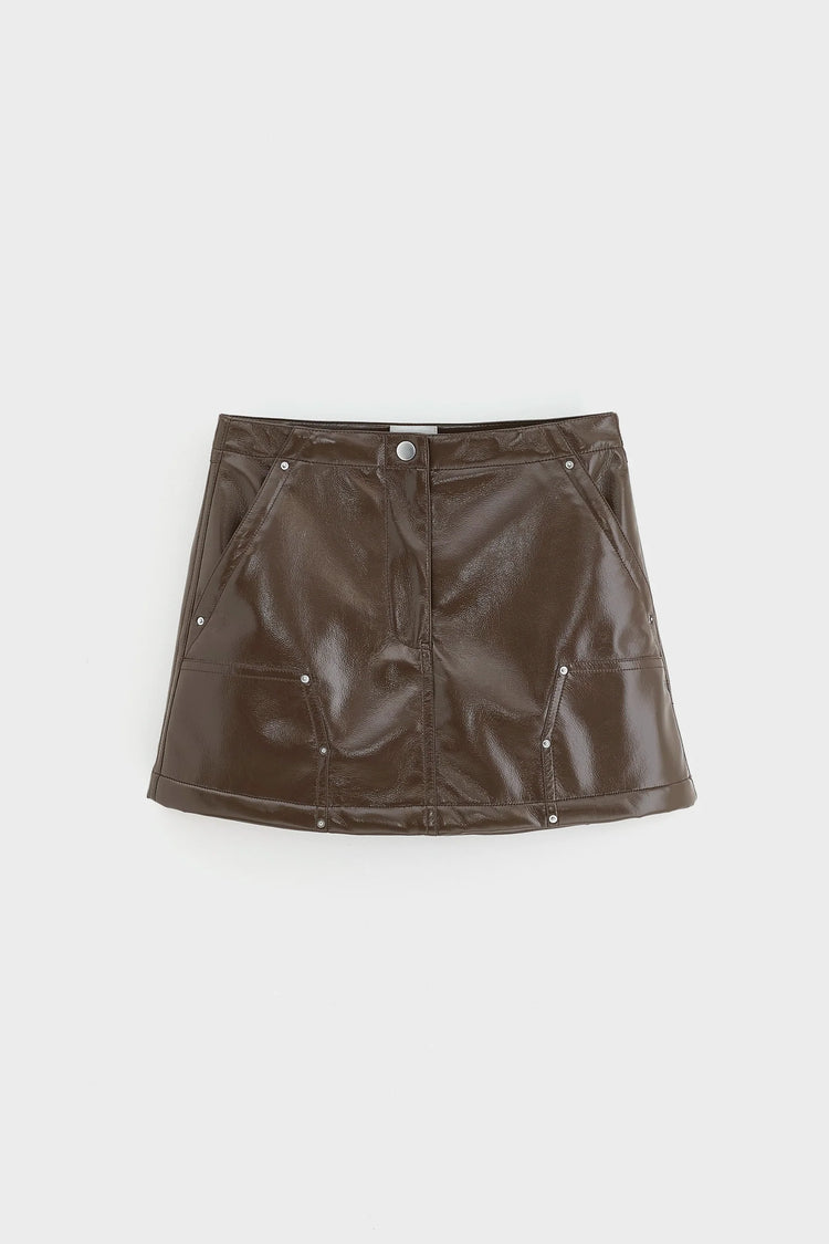 Jeezy Skirt Brown