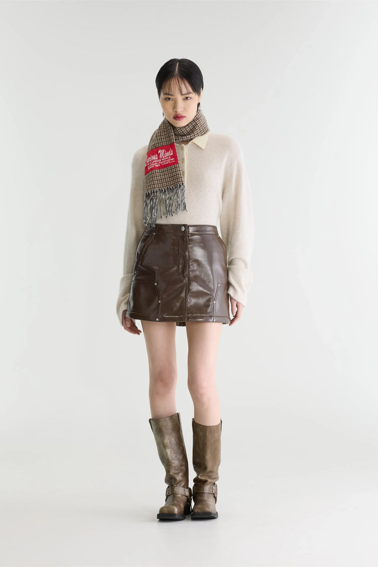 Jeezy Skirt Brown