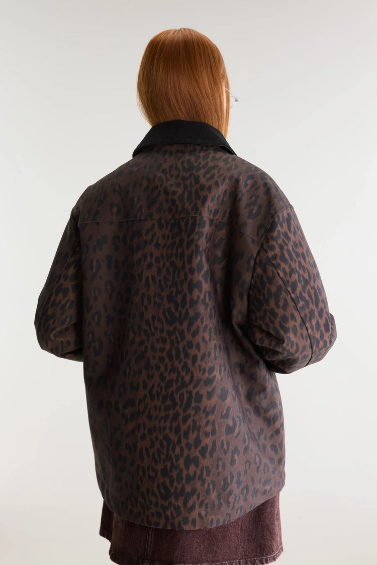 Jaimee Jacket Brown/burgundy