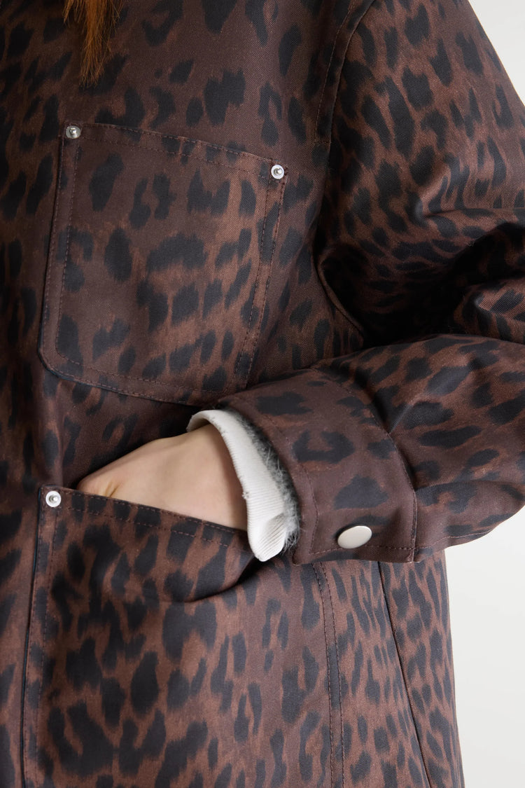 Jaimee Jacket Brown/burgundy