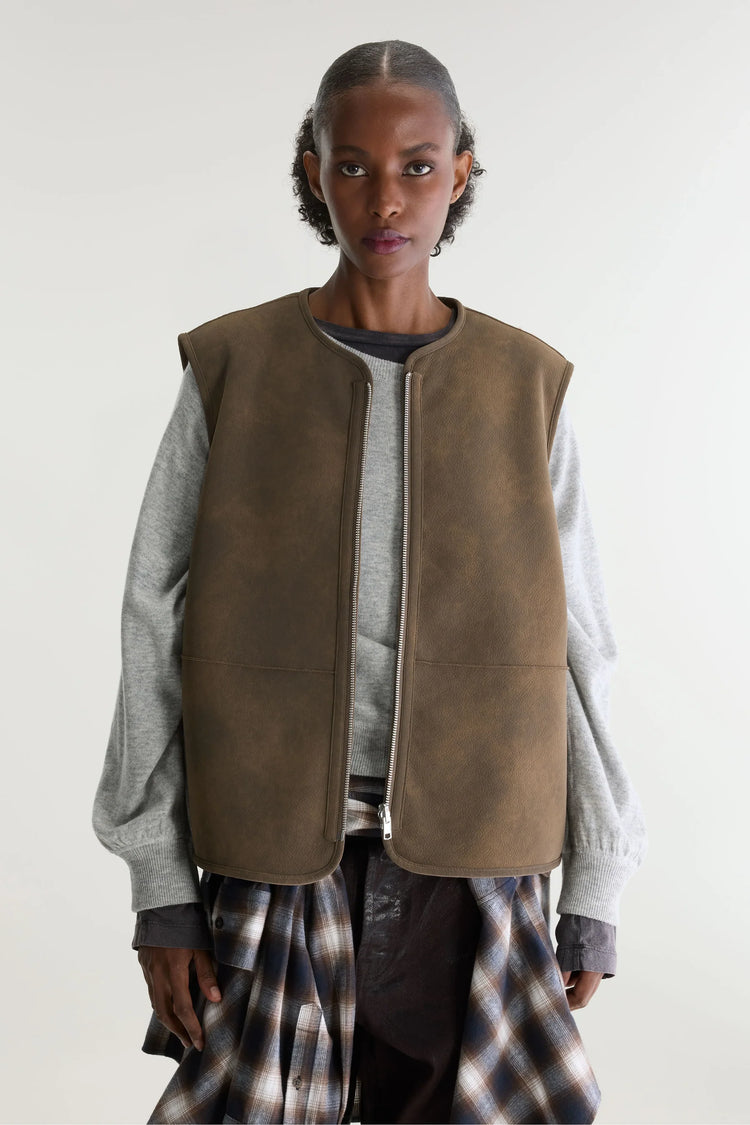 Elinor Bodywarmer Brown