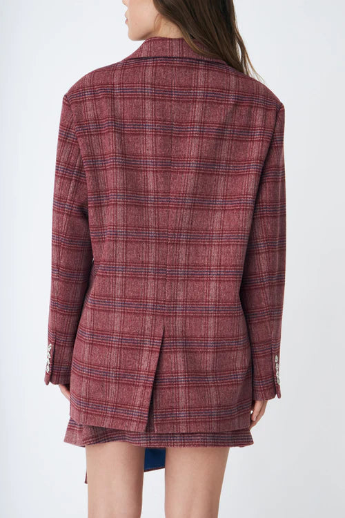 Bosscras blazer Cherry check