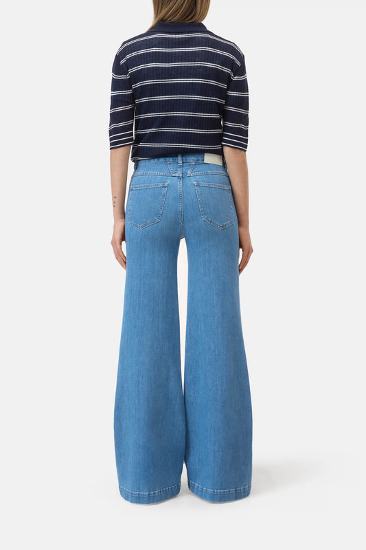 Glow Up Jeans Mid Blue