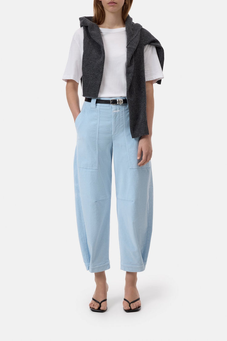 Rhannon velour Light blue
