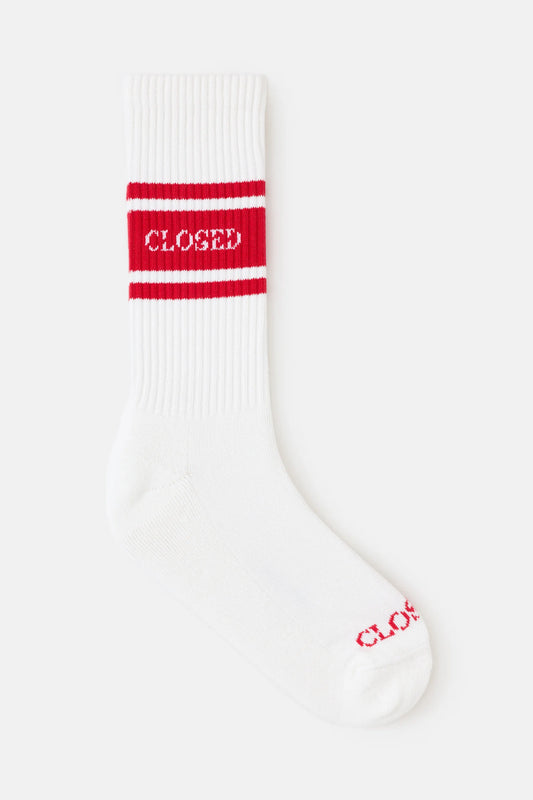 Closed socks Red