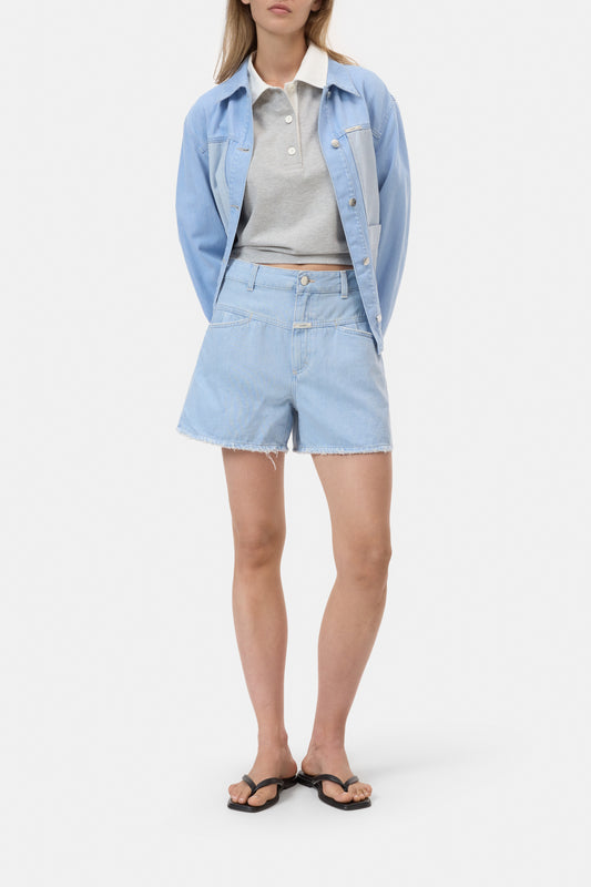 Jocy-X short lichtblauw