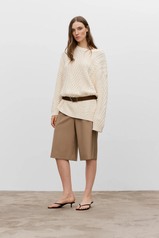 Bermuda Pants Hazel Beige