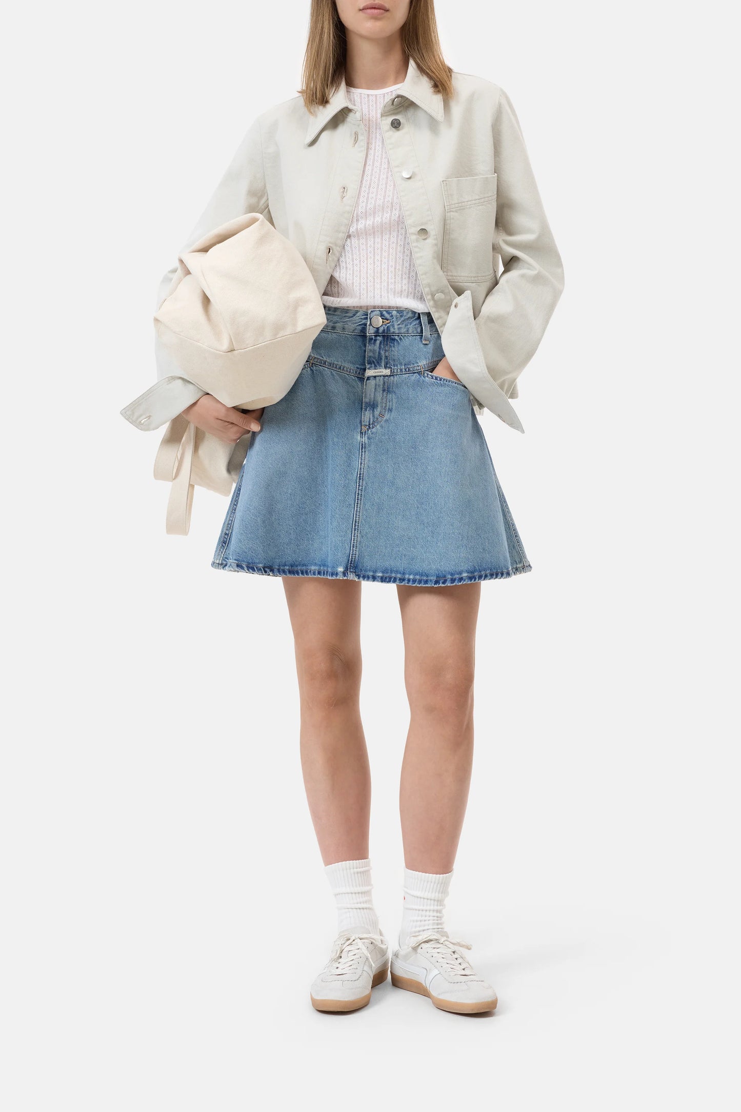 C93441 Skirt Mid Blue