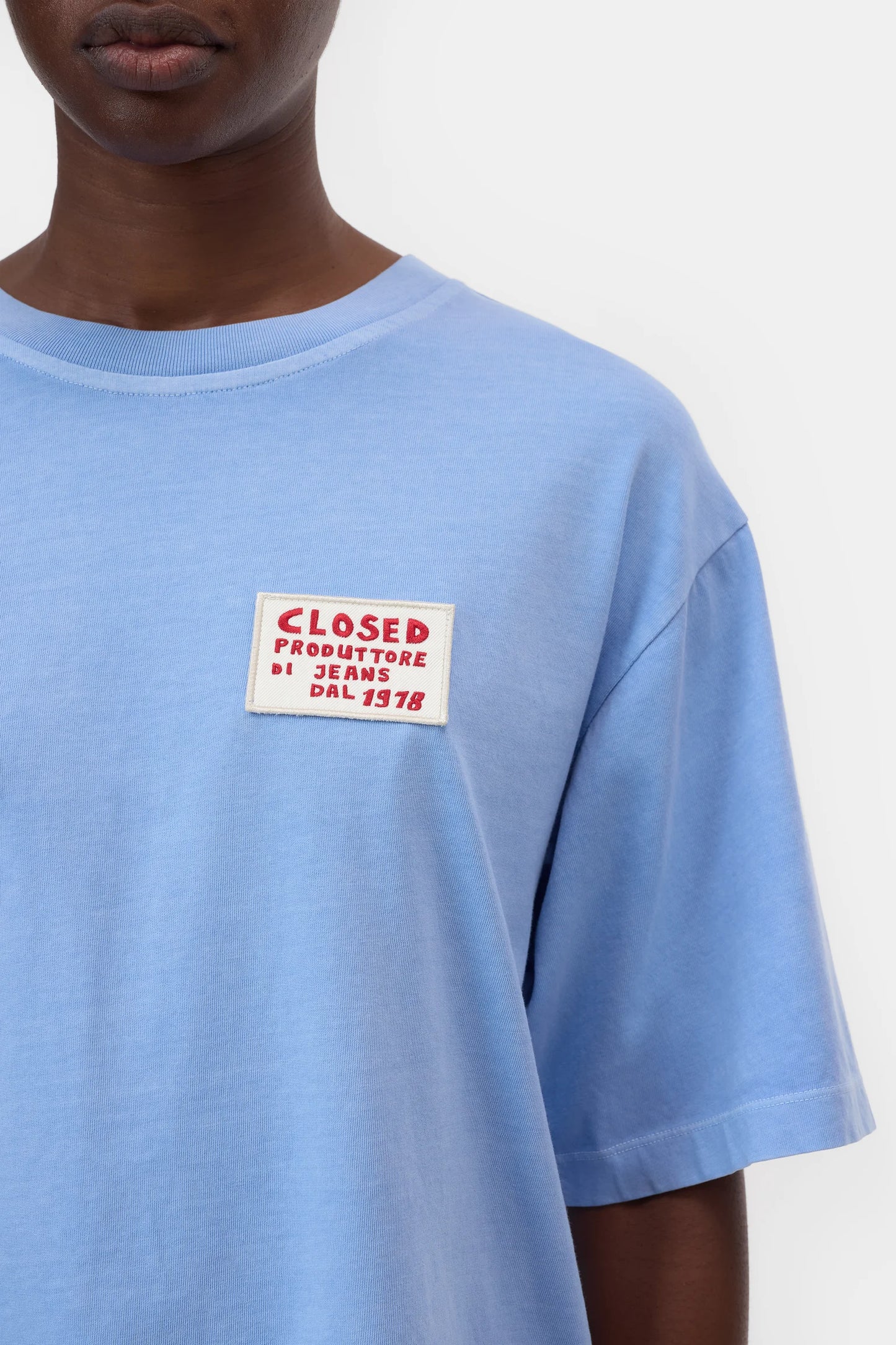 C95222 Relaxed t-shirt Jeans Blue