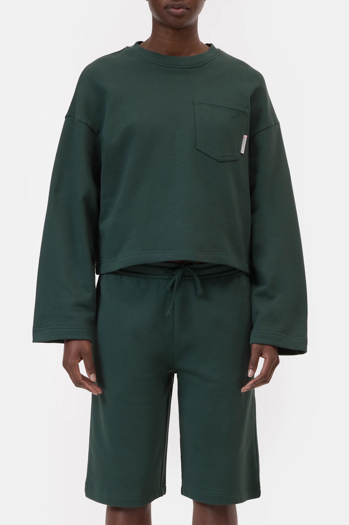 C95297 Longsleeve sweat Green