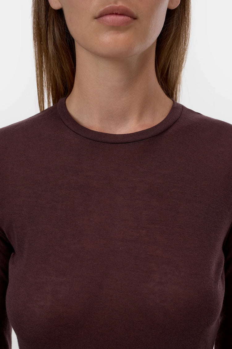C95472 Longsleeve tee Brown
