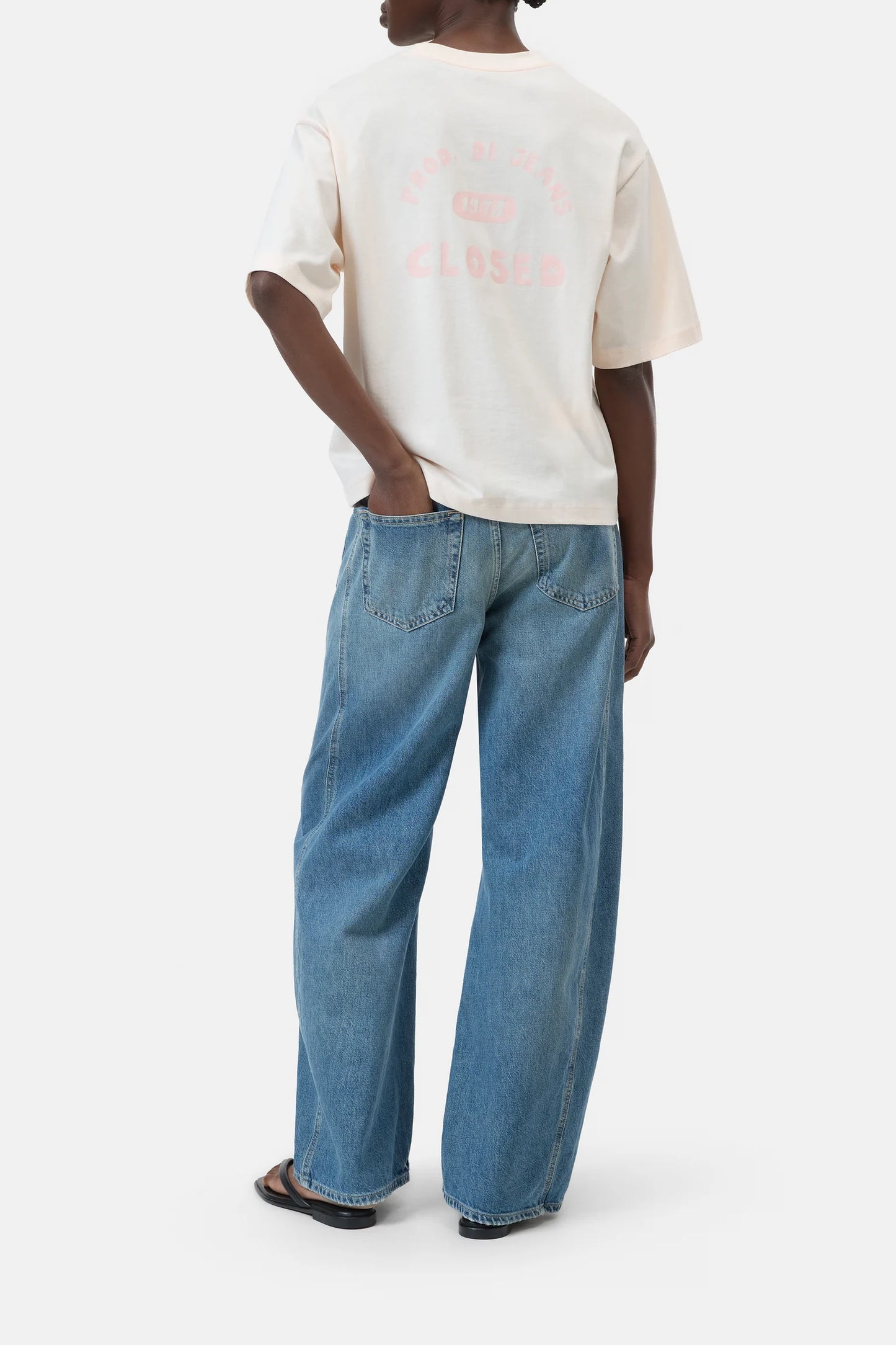 C95674 relaxed t-shirt Soft Pink