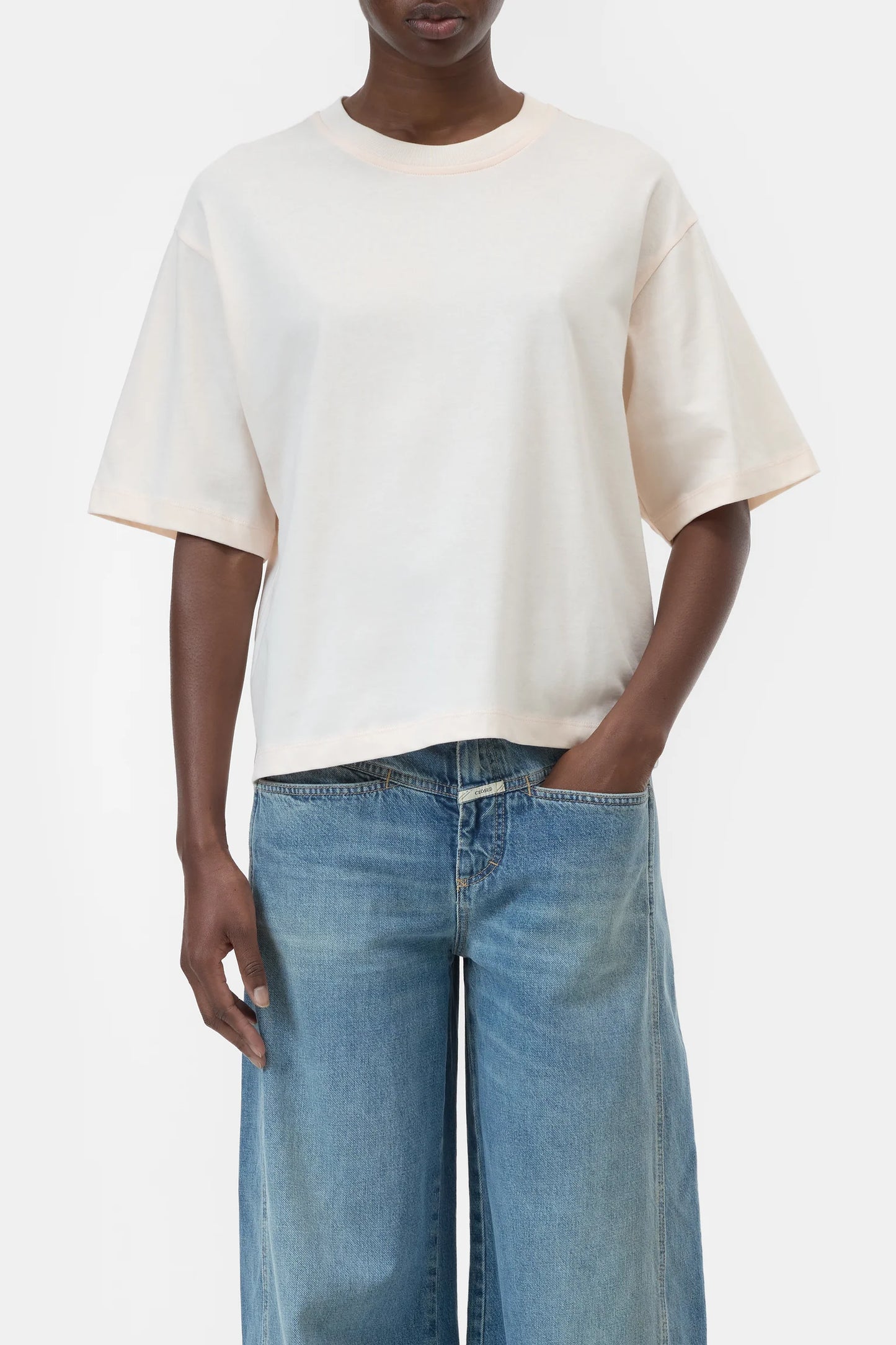 C95674 relaxed t-shirt Soft Pink