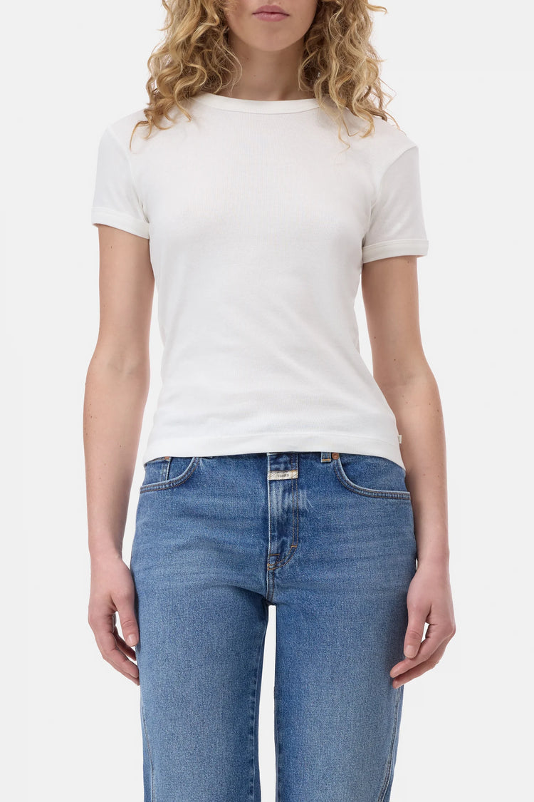 Slim t-shirt Ivory