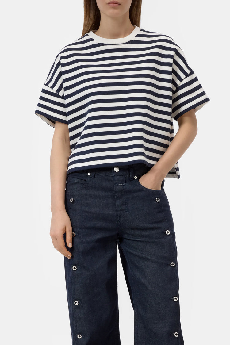 Cropped Sweatshirt Dark Night