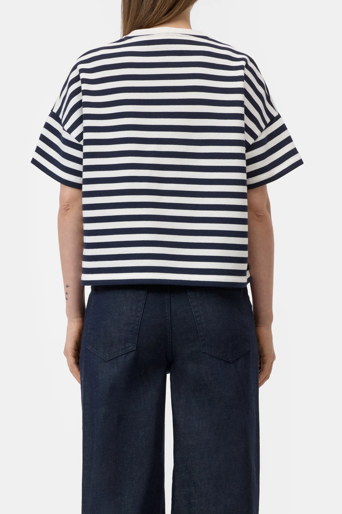 Cropped Sweatshirt Dark Night