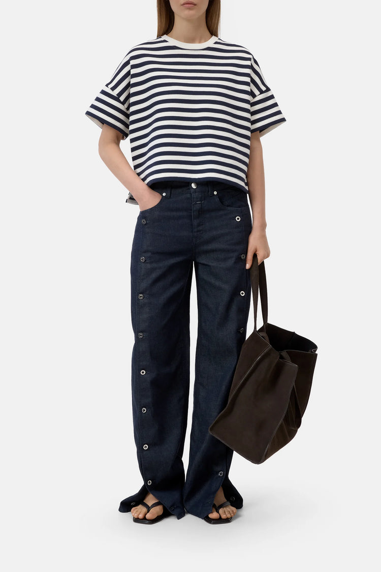 Cropped Sweatshirt Dark Night