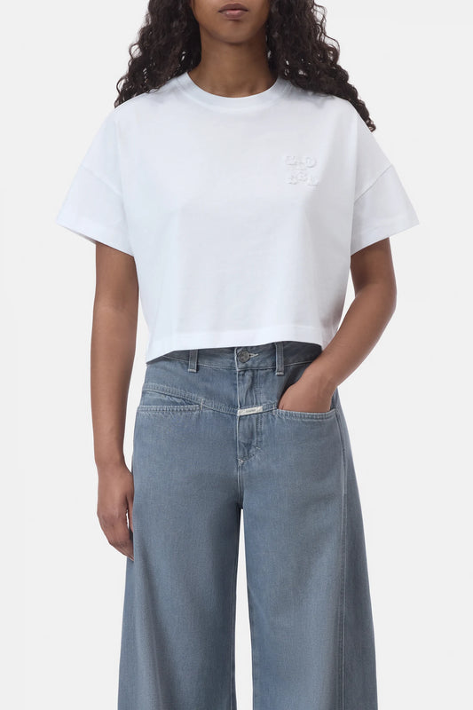 Cropped T-shirt White
