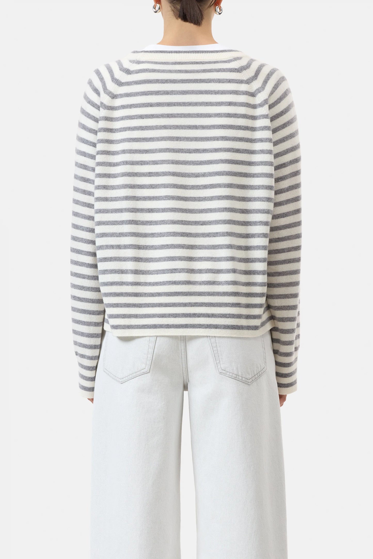 C96403 W knits Grey stripe