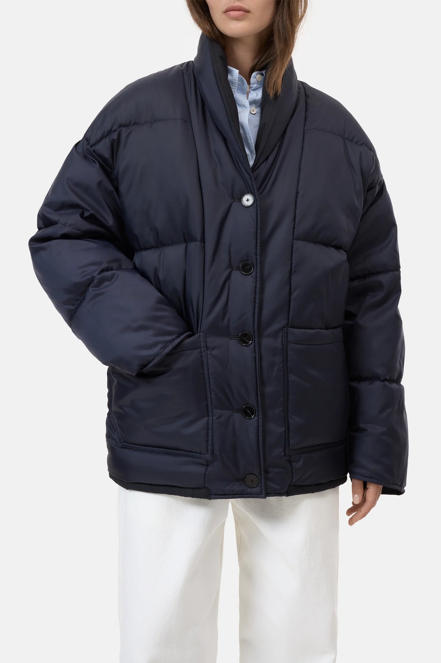 C97740 Reversible jacket Blue/black