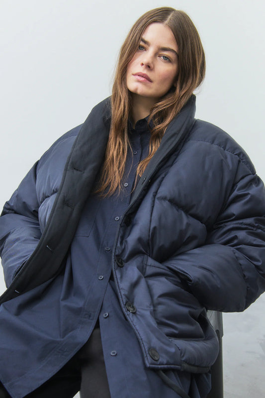 C97740 Reversible jacket Blue/black