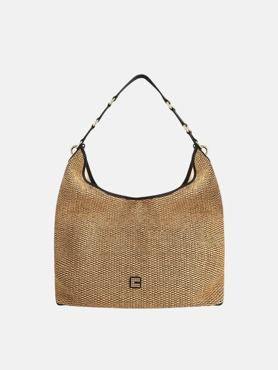 Carry Natural Raffia Natural/Black