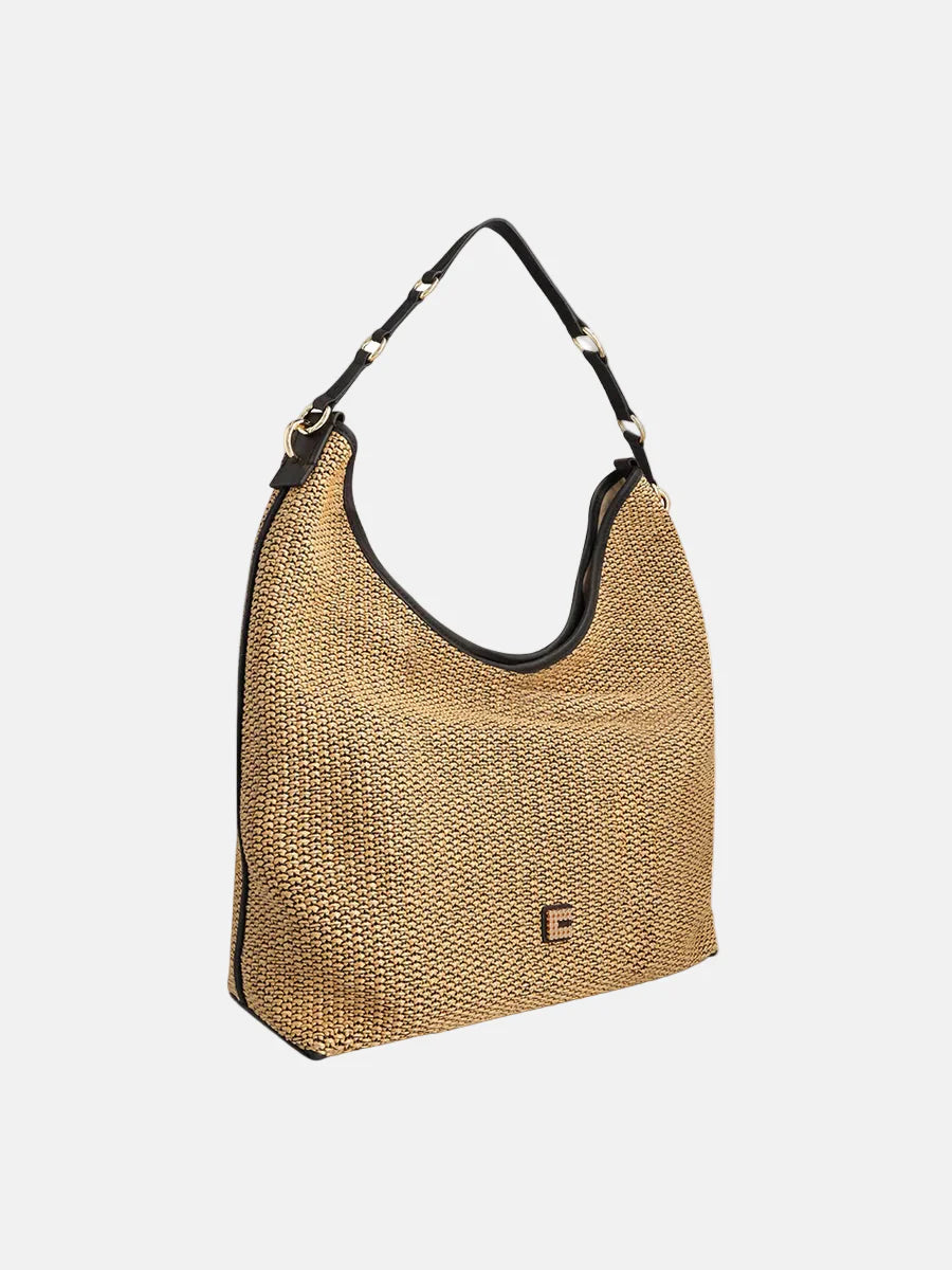 Carry Natural Raffia Natural/Black