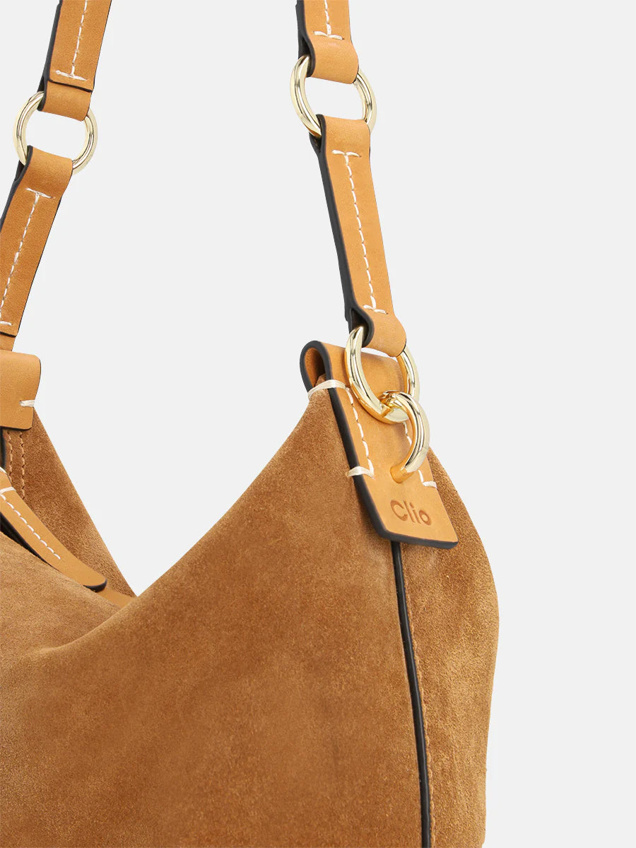 Charly Mini Suede Camel